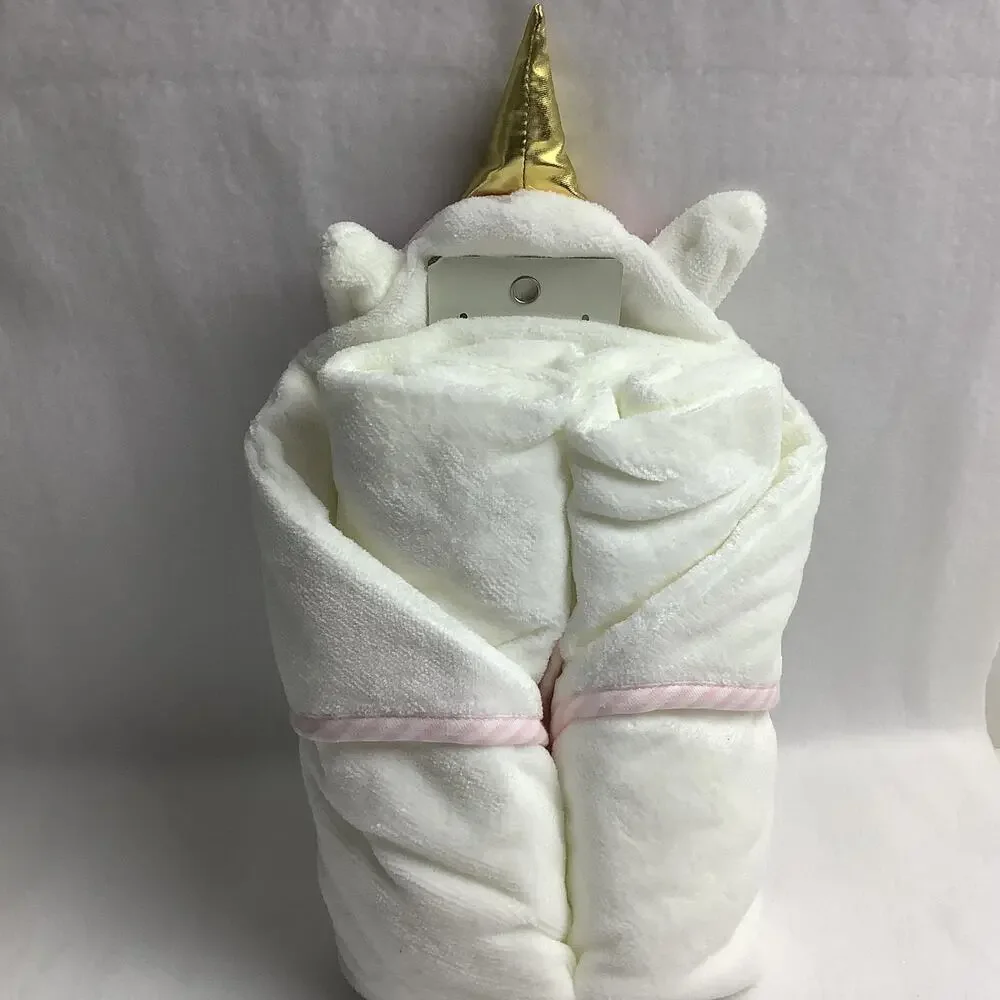 Cloud Island Unicorn Infant Hooded Towel - 30